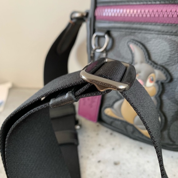 NWT DISNEY X COACH TERRAIN CROSSBODY WITH THUMPER - Picture 4 of 6